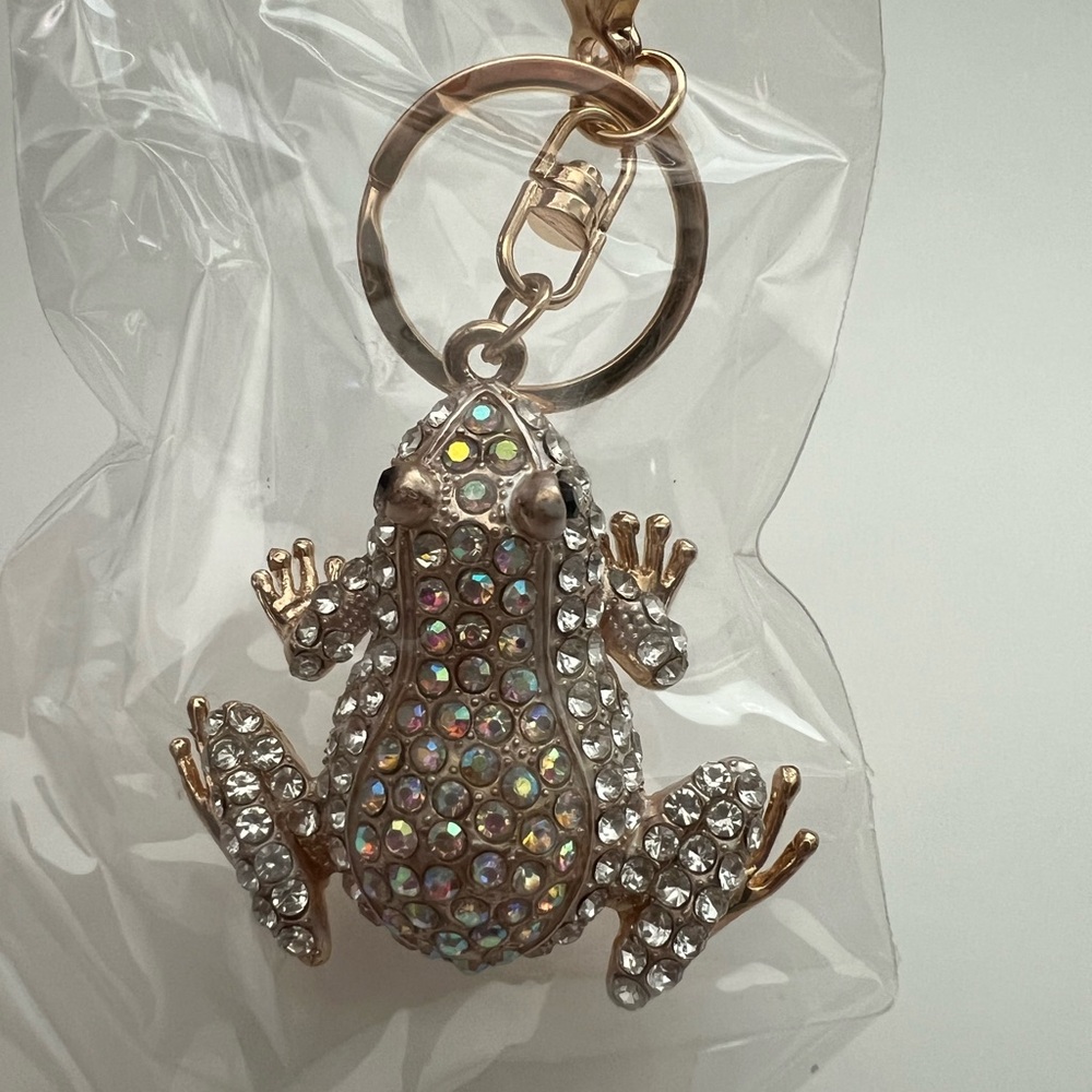 Crystal Frog Keychain - Picture 2 of 2